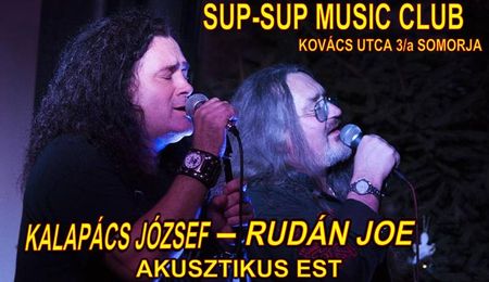 Kalapács József és Rudán Joe akusztikus koncert Somorján
