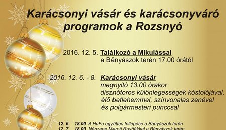 Maroš Rusňák koncert - Karácsonyi vásár Rozsnyón