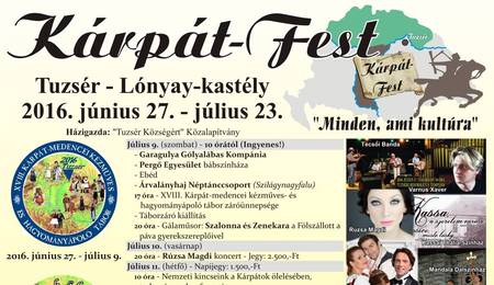 Kárpát-Fest 2016 Tuzséron - zárónap