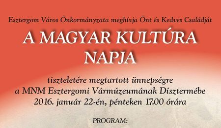 A Magyar Kultúra Napja Esztergomban