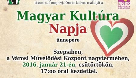 A Magyar Kultúra Napja - Szepsi