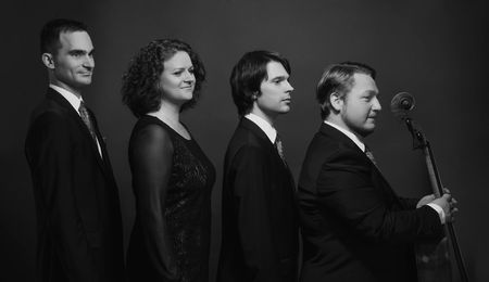 A Mucha Quartet koncertje Losoncon