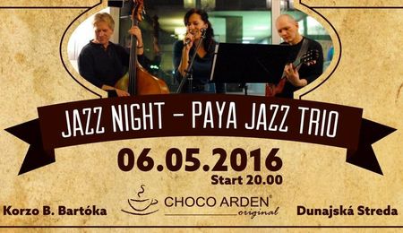 Paya Jazz Trio koncert Dunaszerdahelyen