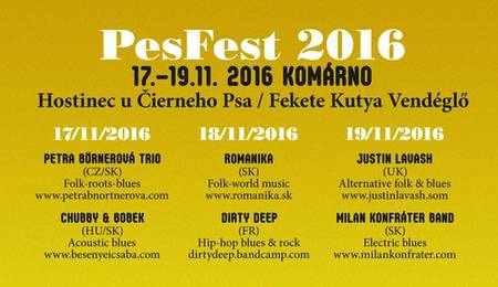 PesFest zenei fesztivál Komáromban