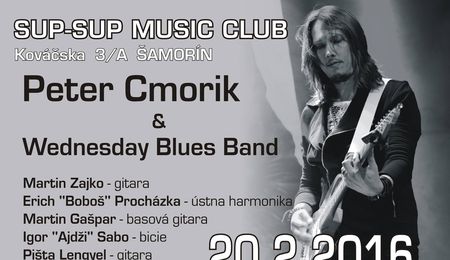 Peter Cmorík és a Wednesday Blues Band Somorján