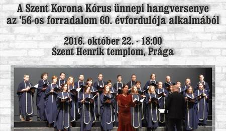 A Szent Korona Kórus ünnepi koncertje Prágában