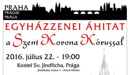 A Szent Korona Kórus koncertje Prágában