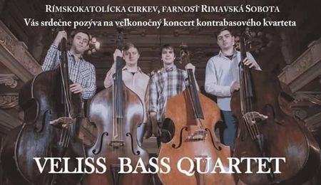 Veliss Bass Quartet koncert Rimaszombatban