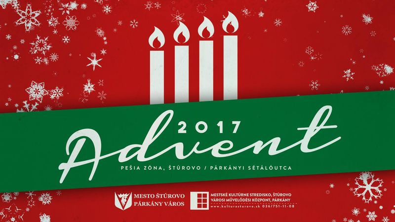 Advent Párkányban 2017-ben is - részletes program