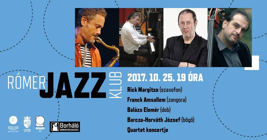 Balázs Elemér Quartet koncert – RómerJAZZ-klub Győrben