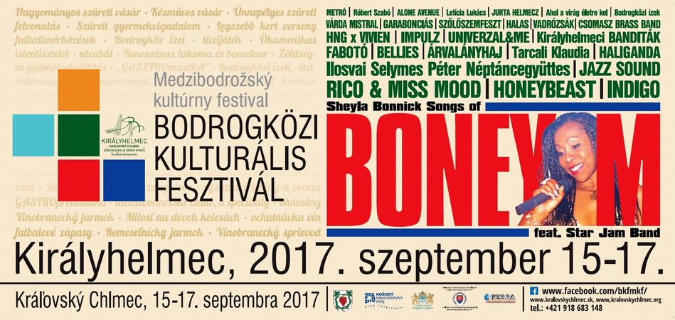 Bodrogközi Kulturális Fesztivál 2017-ben is Királyhelmecen - részletes program