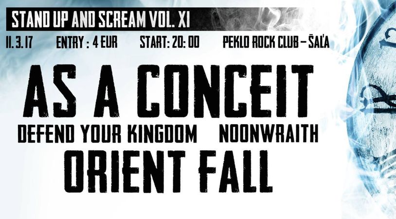 Stand Up and Scream Vol.11 Vágsellyén