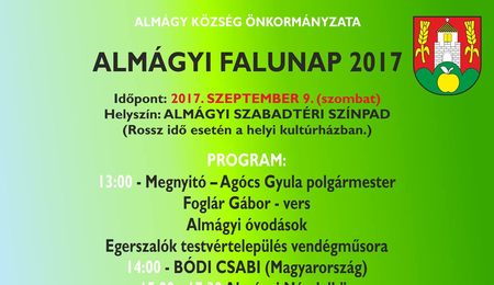 Almágyi Falunap 2017-ben is