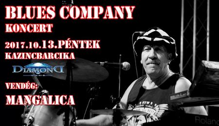 Blues Company és Mangalica koncert Kazincbarcikán