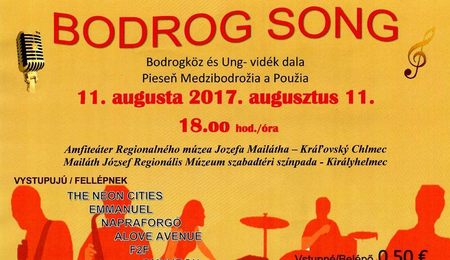 Bodrog Song – Bodrogköz és Ung-vidék dala fesztivál Királyhelmecen