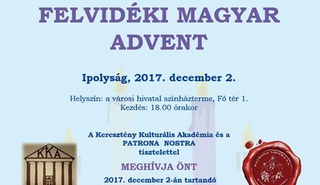 Felvidéki Magyar Advent Ipolyságon