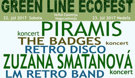Green Line Ecofest 2017 Nagycsalomján - részletes program