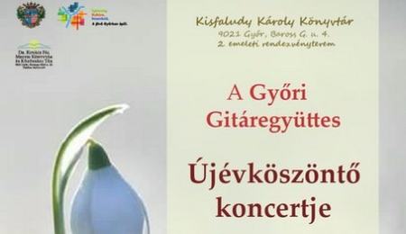 A Győri Gitáregyüttes újévi koncertje
