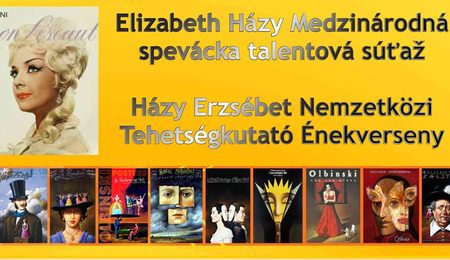 Házy Erzsébet Nemzetközi Tehetségkutató Énekverseny 2017-ben is Érsekújvárban