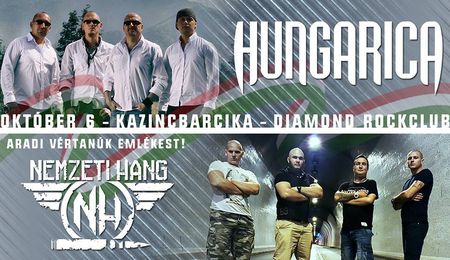 Hungarica és Nemzeti Hang koncert Kazincbarcikán