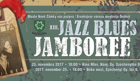 XIII. Jazz Blues Jamboree Érsekújvárban - részletes program