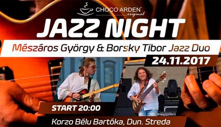 A Mészáros György & Borsky Tibor Jazz Duo koncertje Dunaszerdahelyen