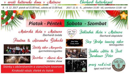 Zsapka Atilla és barátai - Éberhardi Karácsonyi Vásár színes programmal