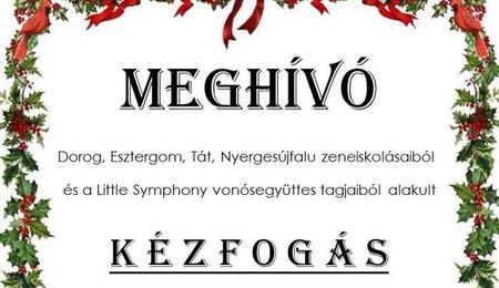 Kézfogás - regionális szimfonikus zenekar koncertje Esztergomban