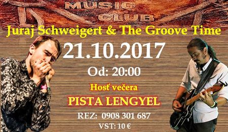 Juraj Schweigert & The Groove Time feat. Lengyel Pista koncertje Somorján