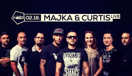 Majka & Curtis élő koncert Győrben