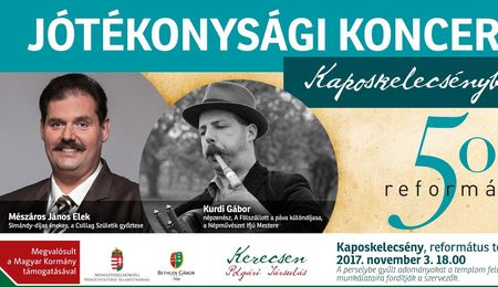 Mészáros János Elek és Kurdi Gábor jótékonysági koncertje Kaposkelecsényben