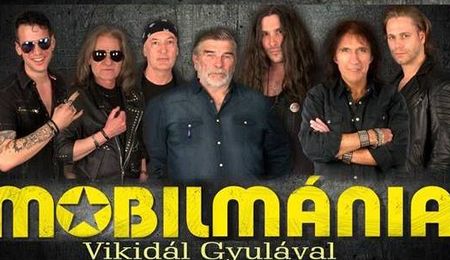 Mobilmania koncert Vikidál Gyulával Győrben 2017-ben is