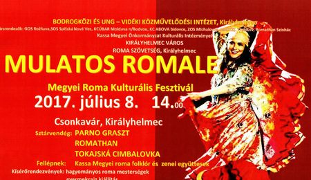 Mulatos Romale – Megyei Roma Kulturális Fesztivál Királyhelmecen