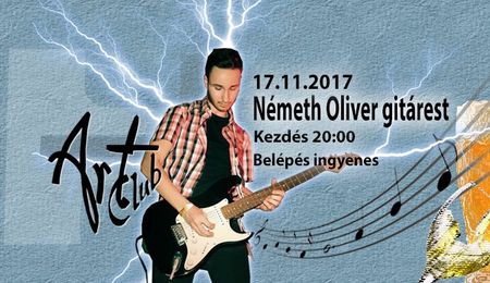 Németh Olivér gitárestje Királyhelmecen