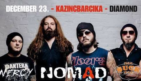 Nomad, AllSuckAll és Inercy koncert Kazincbarcikán