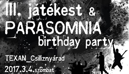Parasomnia és Ratband koncert Csiliznyáradon