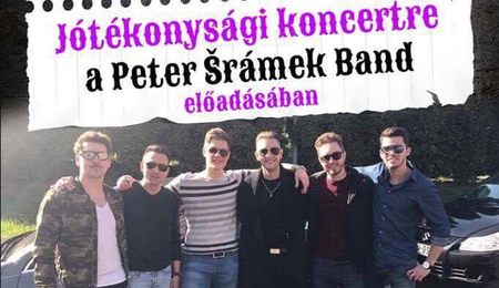 A Peter Srámek Band jótékonysági koncertje Kéménden