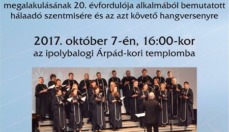 20 éves a Szent Korona Kórus – ünnepi koncert Ipolybalogon