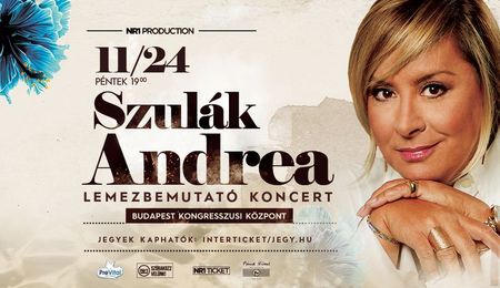 Szulák Andrea gálakoncertje Budapesten