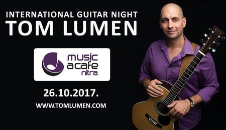 Tom Lumen gitárművész visszatér Nyitrára