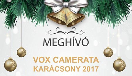 A Vox Camerata karácsonyi és lemezbemutató koncertje Dunaszerdahelyen