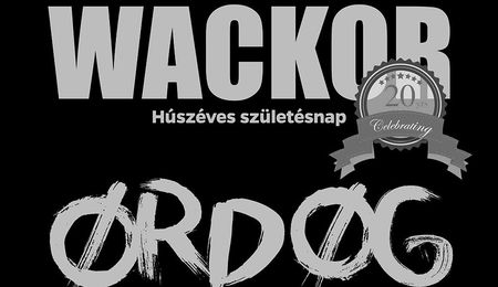 A WACKOR, az ØRDØG és a BURNOUT zenekarok koncertje Esztergomban