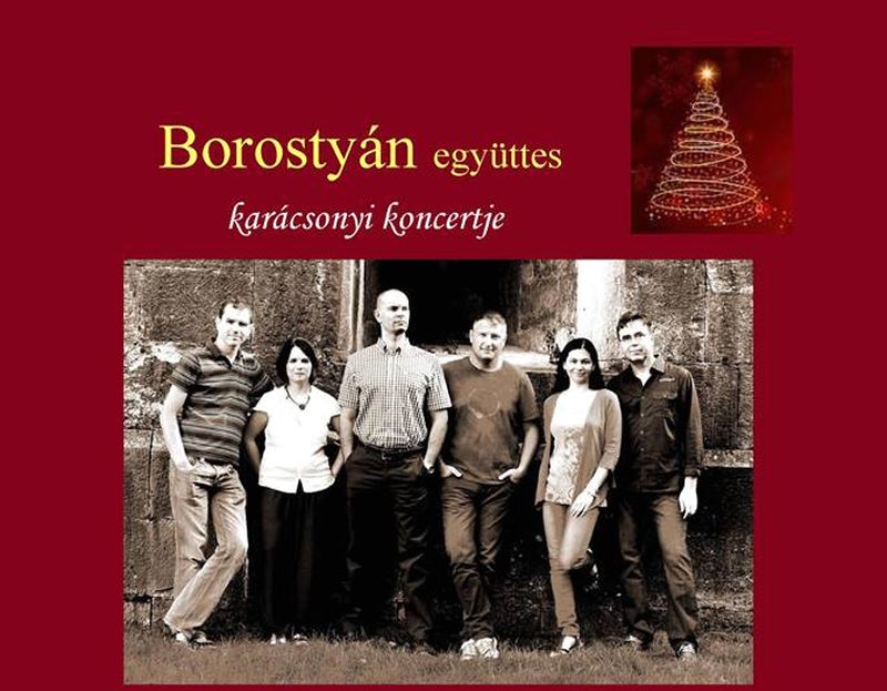 A Borostyán Együttes karácsonyi koncertje Komáromban