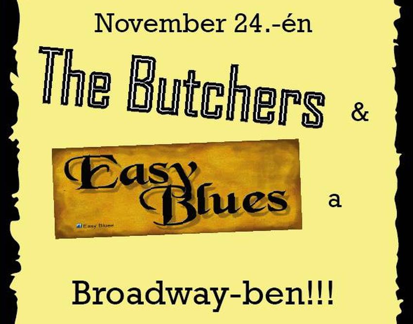 The Butchers és Easy Blues koncert Párkányban