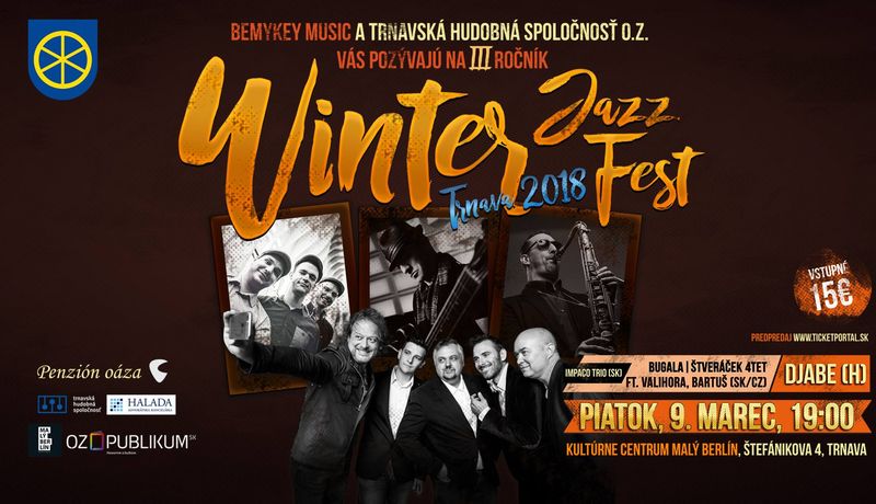 Djabe koncert - Winter JazzFest Nagyszombatban