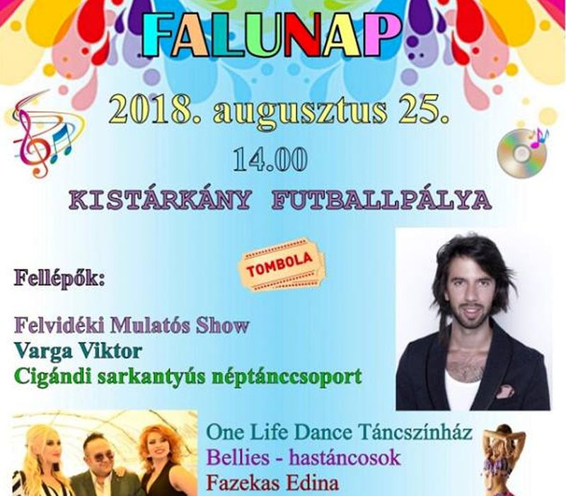 Falunap Kistárkányban 2018-ban is - részletes program