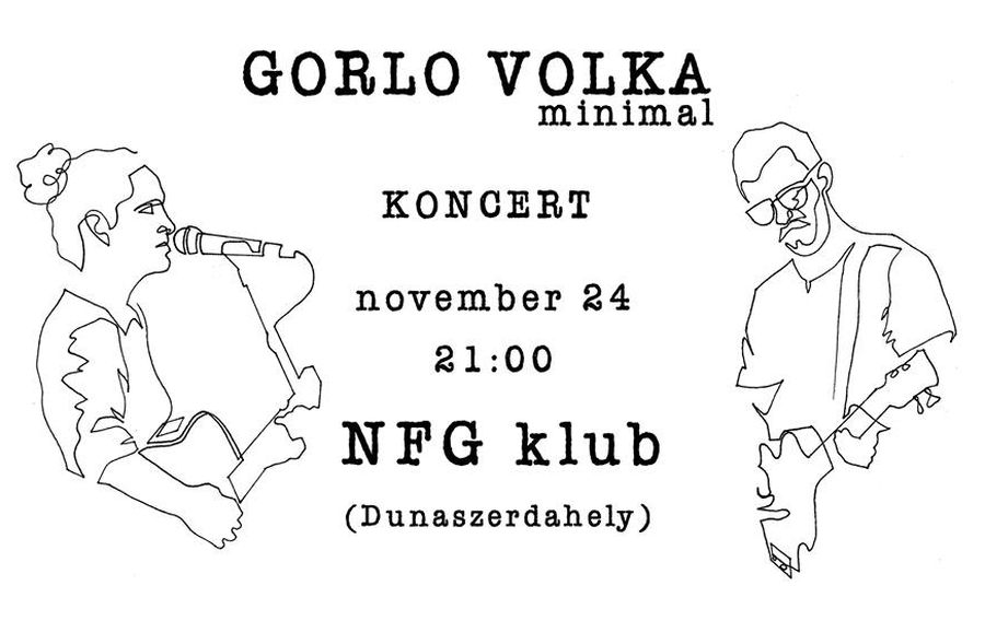 A Gorlo Volka koncertje Dunaszerdahelyen
