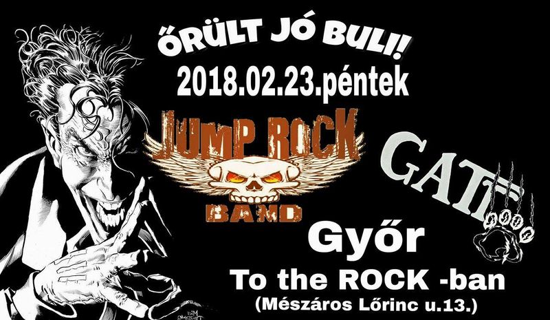 Jump Rock Band és Gatto koncert Győrben