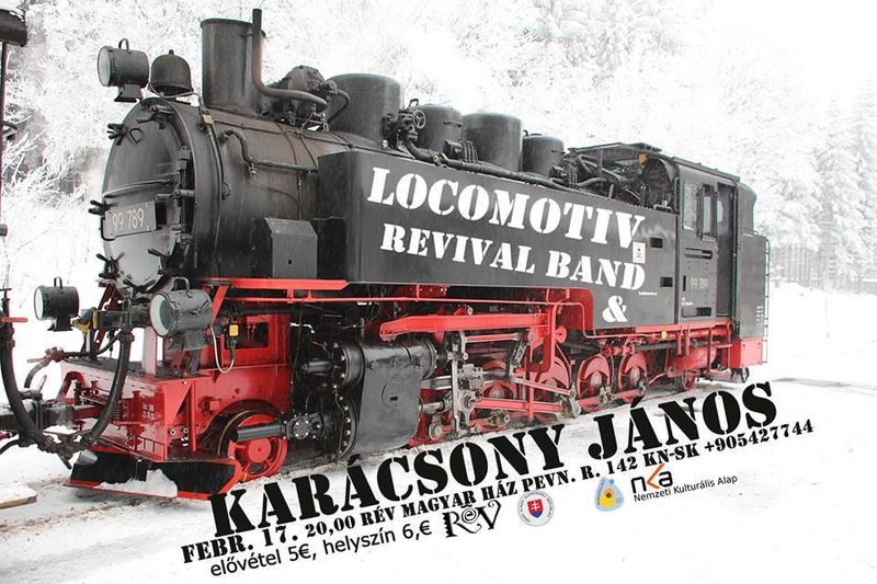 Karácsony János és a Locomotiv Revival Band koncertje Komáromban