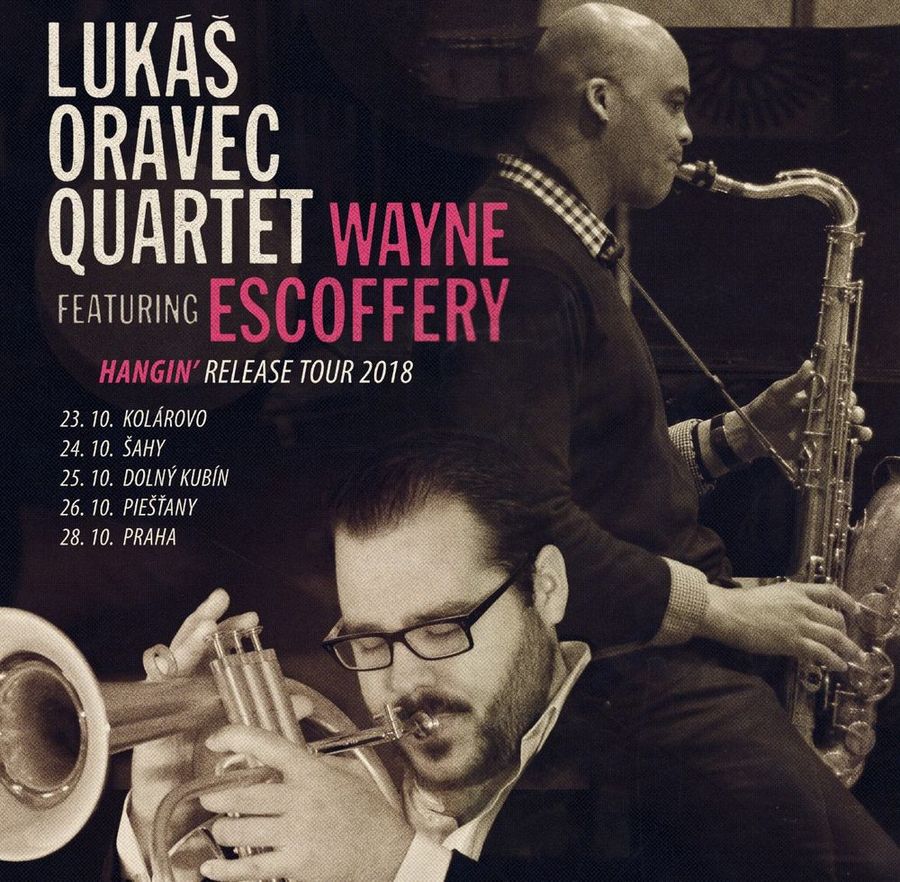 A Lukas Oravec Quartet feat. Wayne Escoffery koncertje